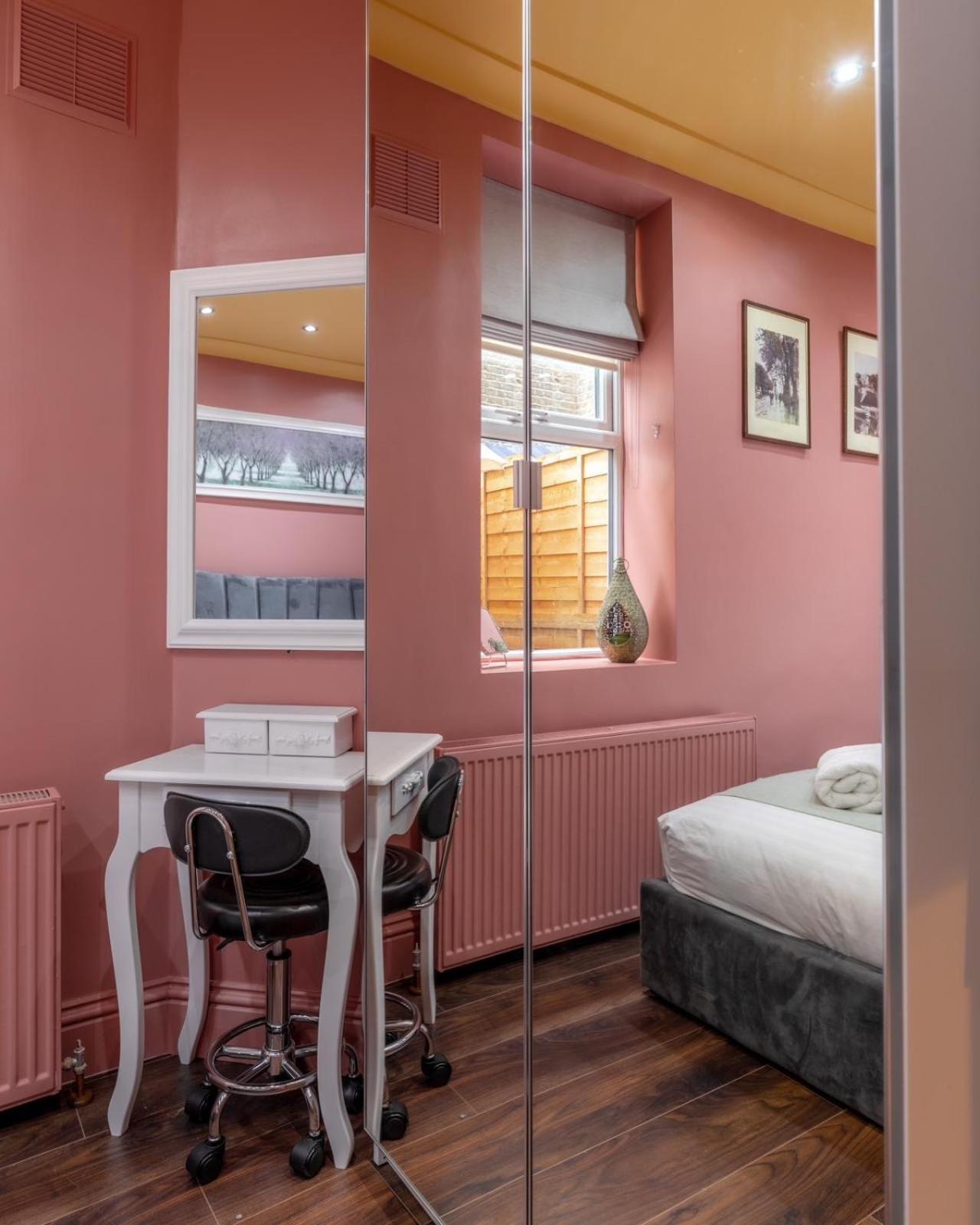 Stylish 2 Bedrooms Flat Sleeps 6 & Garden London Zone 2 Cls Central Luaran gambar