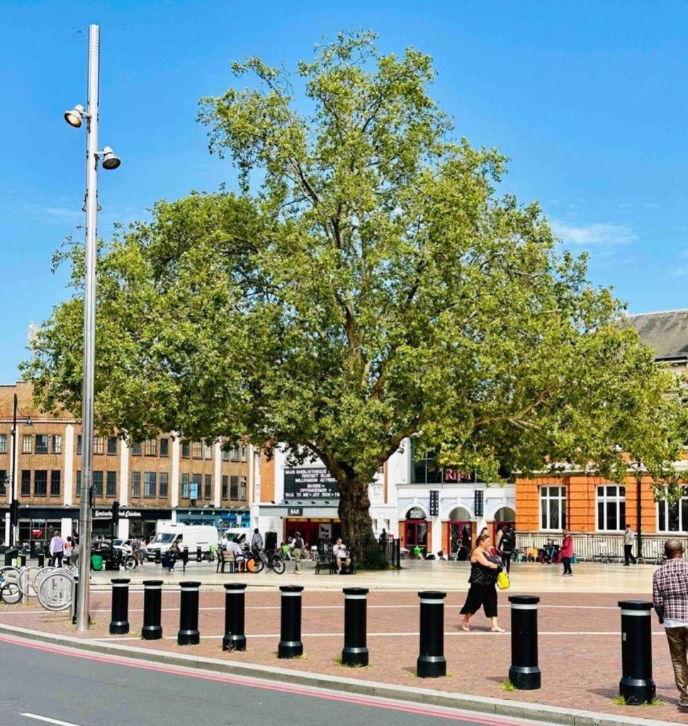 Stylish 2 Bedrooms Flat Sleeps 6 & Garden London Zone 2 Cls Central Luaran gambar